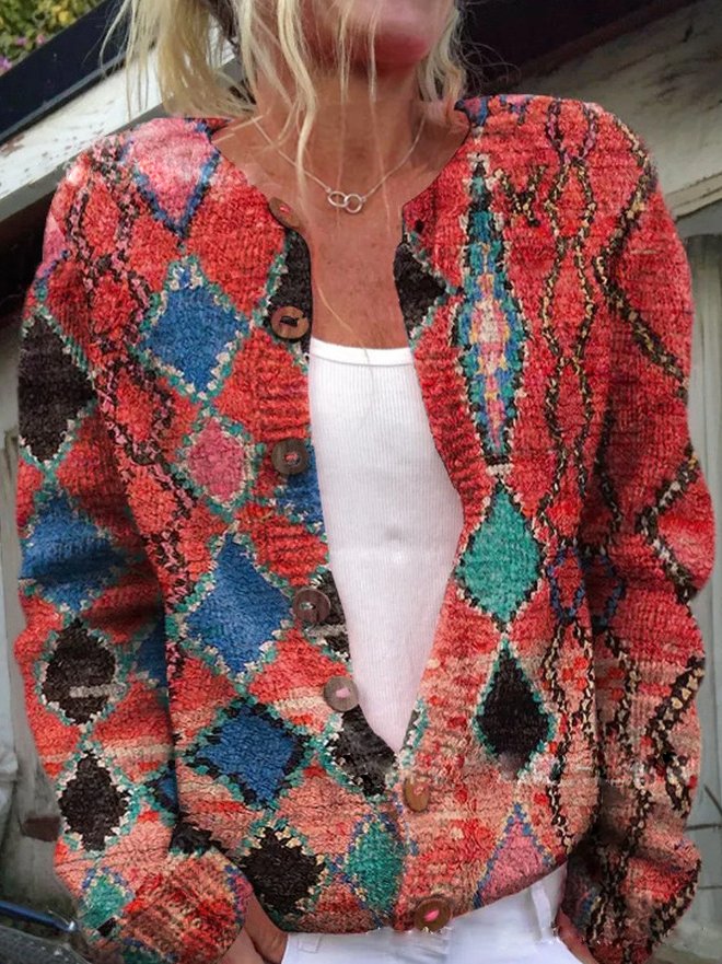 Alina™ – Cardigan Fleuri Élégant