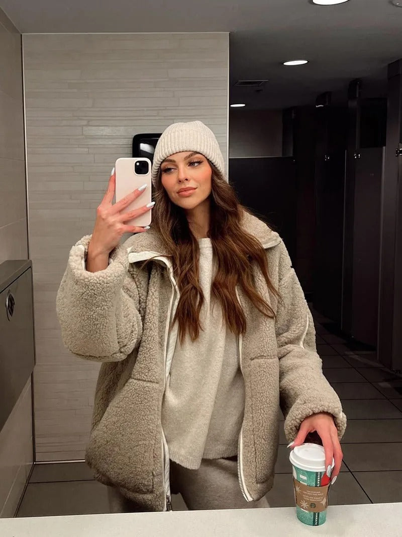 Zofia™ – Veste d’Hiver en Polaire Douillette