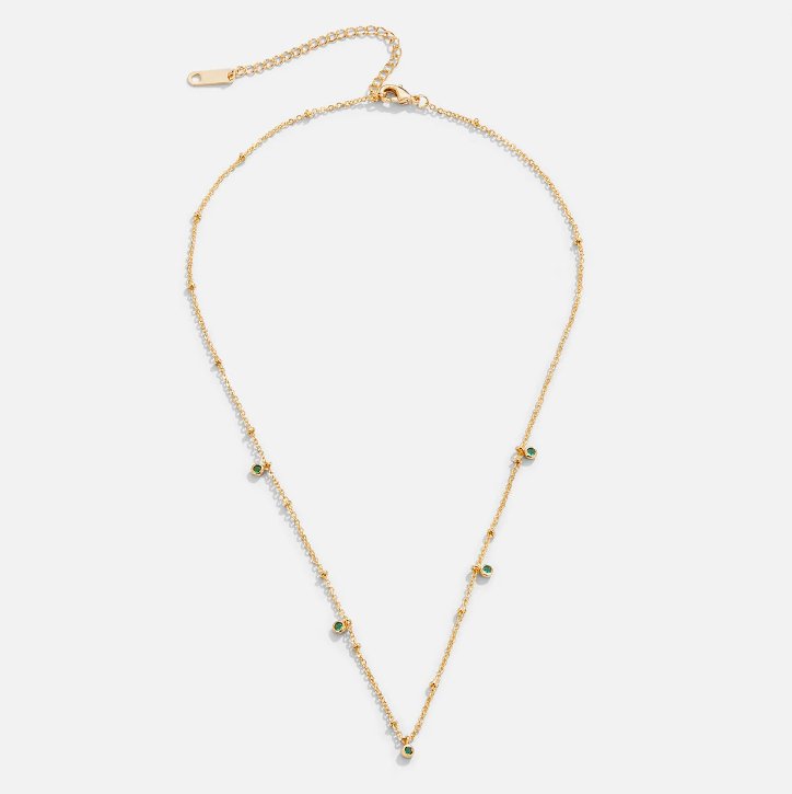 Collier en émeraude