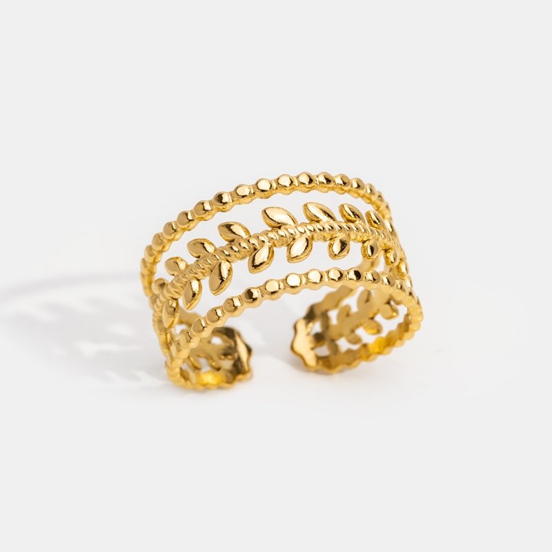 Bague Marissa Feuille