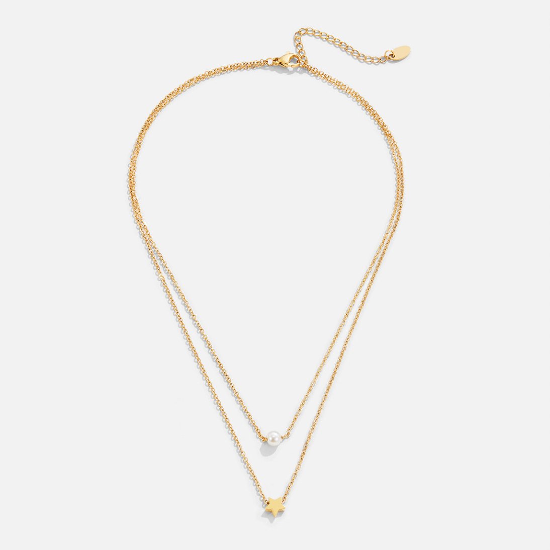 Collier avec étoile et perle
