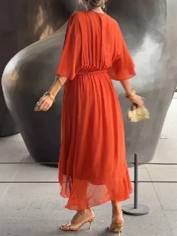 Anya | Robe légère avec décolleté en V