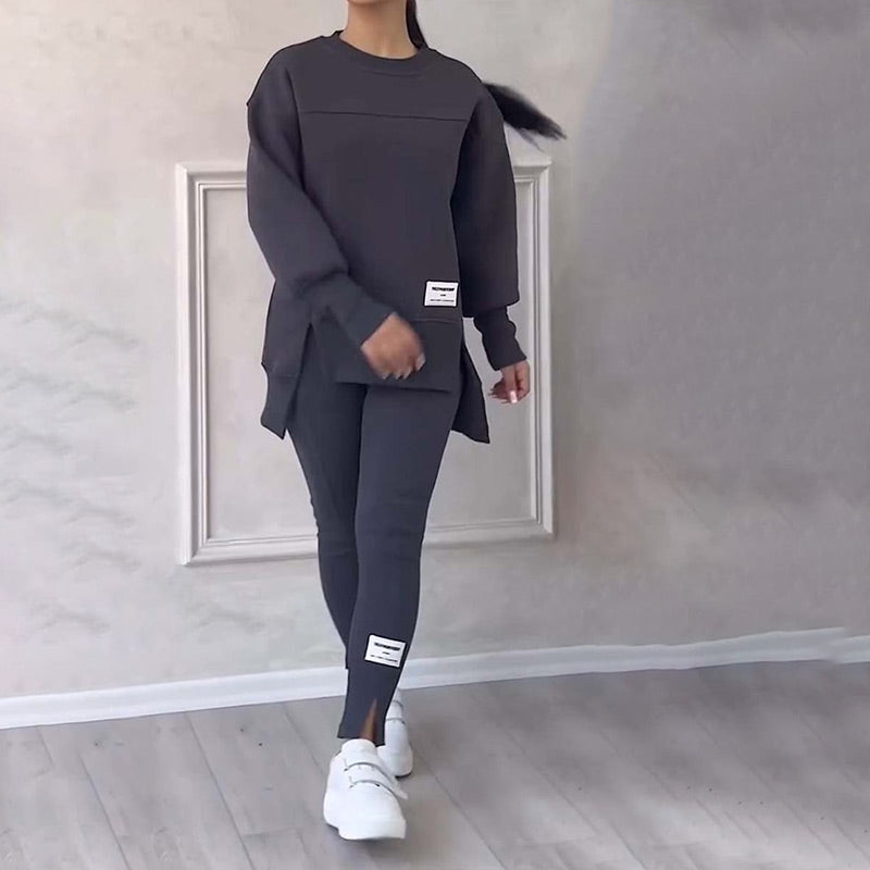 Monique | Ensemble décontracté de sweat-shirt et leggings pour femmes