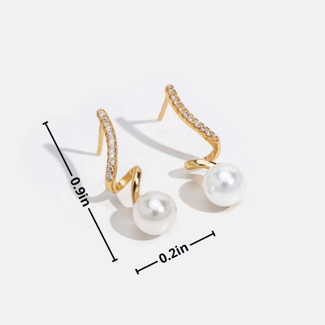Boucles d'oreilles Tamara Wave